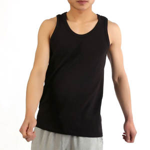 Camiseta sin mangas de poliéster y nailon para hombre y mujer, ropa deportiva para gimnasio, sin mangas - Product Image 1