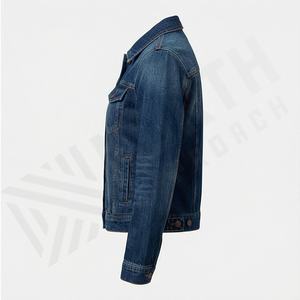 OEM Women Denim Jackets Casual Jean Fall Button Up <b>Coat</b> Oversize Ladies Fashion Trendy Streetwear Outerwear Customized Color - Product Image 3