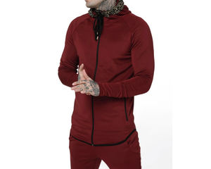 Unisex Jogging Suits Custom Pullover <b>Hoodie</b> and Jogger Set Men Custom Jogger Sweatshirts Tracksuit Set - Product Image 2