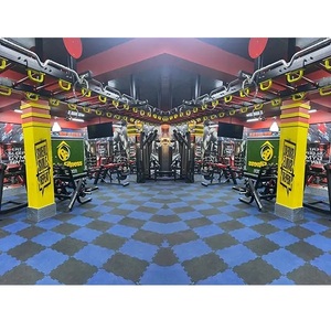 Baldosas de Goma Encajables de Alta Resistencia para Gimnasios, Entrenamientos en Casa y Deportes Disponibles a Precio de Exportación - Product Image 2