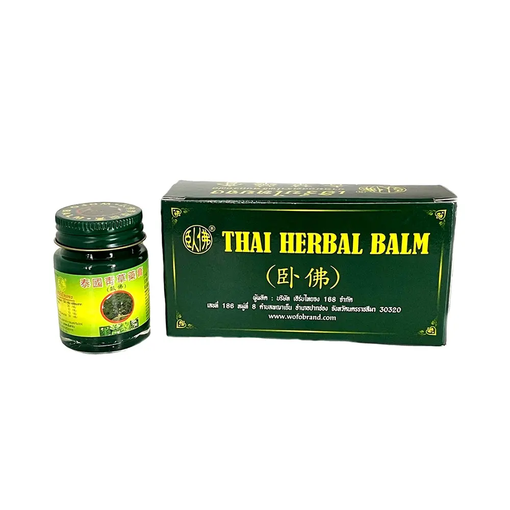 Inalatore balsamo PHOYOK WOFO Best Seller balsamo thailandia erbe Oraganic erbe medicinali per tacchi THAI Herb Best seller in thailandia