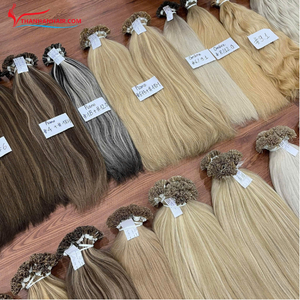 Vente en gros 100% extensions de cheveux humains collés à double pointe plate kératine fournisseur de cheveux humains - Product Image 6