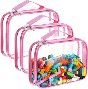 Bolsa de Playa Grande de PVC Transparente con Logotipo Personalizado, Bolsa de Compras Impermeable para Mujer con Diseño de Letras, Origen China - Product Image 2
