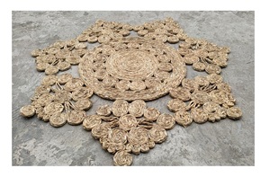 Custom Square Tile Seagrass Mat <b>Coaster</b> Kitchen Pot Plate Mats Heat Insulated Pad <b>Ceramic</b> Mat for Home - Product Image 4