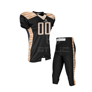 Los uniformes de fútbol americano transpirables más vendidos, los más demandados, ropa deportiva de equipo personalizada de alta calidad con servicio OEM al por mayor - Product Image 3