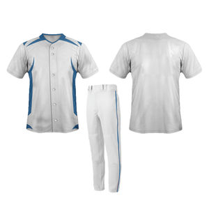 Venta al por mayor uniformes de béisbol personalizados ropa deportiva transpirable 100% poliéster de alta calidad diseño único Jersey hecho en Pakistán 2025 - Product Image 3