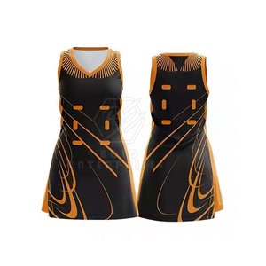 New Style Training <b>Netball</b> Uniform <b>Skirt</b> Custom Logo Plus Size Anti-Wrinkle 100% Polyester Quick Dry Lightweight Pakistan Made - Product Image 4
