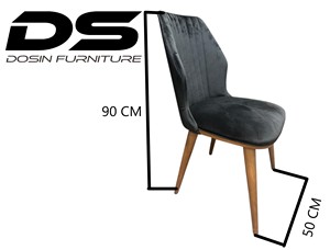 เก้าอี้ห้องรับประทานอาหารหรูหราทันสมัยสบายรุ่นใหม่เฟอร์นิเจอร์คุณภาพสูงสำหรับบ้านบาร์ห้องครัวห้องนั่งเล่นโรงเรียนโรงแรม - Product Image 3