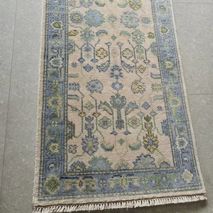 พรมผูกเชือกโอชัคคลาสสิกงานปักลวดลายแอบสแตรกผ้าไหมสำหรับบ้านห้องนั่งเล่นโรงแรมทันสมัย - Product Image 2