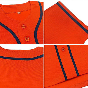 2025 Nueva fábrica al por mayor camisetas de béisbol Tops camiseta de béisbol personalizada impresión Digital uniforme de béisbol ropa deportiva adultos - Product Image 5