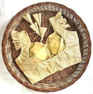 Chemisier formel moderne pour l'été Matériau de liaison lourd en Chine avec un beau nœud RAASHI dos ouvert motif modestes hauts - Product Image 5