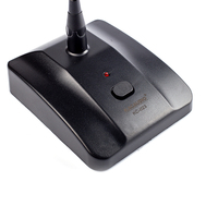 KC-023 Micro USB Professionnel de Bureau Filaire de 5m à Col de Cygne pour Karaoké et Studio