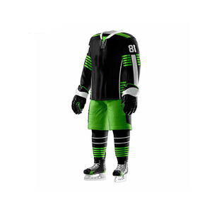 Personnalisable Respirant Nouveau Design Maillot de Hockey sur Glace Vêtements de Sport Équipe Porter Uniforme - Product Image 5