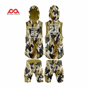 Letra sólida de camuflaje impresa personalizable para verano otoño conjuntos deportivos 2025 nuevos uniformes de compresión 7v7 para hombres - Product Image 1