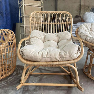 Chaise en rotin naturel avec table, livraison rapide, design minimaliste, confortable, table et chaises en rotin écologiques du Vietnam - Product Image 1