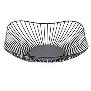 Decoración de mesa de cocina y comedor, cesta de fruta chapada en oro de Metal, decoración de mesa, acabado chapado en oro, cesta de fruta de Metal - Product Image 6