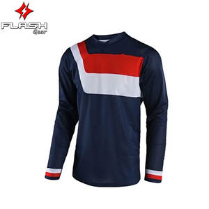 เสื้อเจอร์ซีย์นักแข่งแขนยาวสำหรับผู้ชายผ้าโพลีเอสเตอร์พิมพ์ลายซับลิเมชันทั้งตัวออกแบบได้ตามต้องการ - Product Image 3