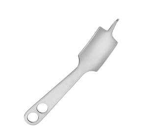 Palanca de hueso HOHMANN de acero alemán curvada 90 Digree 230 mm 9 "punta afilada ancho 3 mm ancho de mandíbula 43 mm elevador de hueso Hohmann - Product Image 2