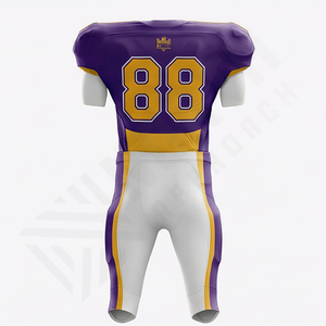Mejor Proveedor de Uniformes de Fútbol Americano al por Mayor, Impresión por Sublimación Personalizada, Ropa Deportiva de Alto Rendimiento para Entrenamiento de Fútbol Americano - Product Image 2