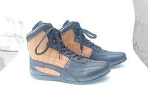 Fabricants professionnels sur mesure Chaussures hautes d'haltérophilie de gymnastique pour Powerlifting pour homme - Product Image 2