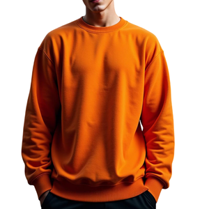 Nueva ropa deportiva elegante, sudadera de tela de Fitness suave para hombres, sudadera básica de algodón mezclado, sudadera de calidad transpirable para hombres - Product Image 1