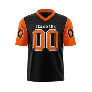 Maillot de football américain personnalisé de qualité supérieure pour hommes maillot de rugby d'entraînement de jeu de football d'athlète à séchage rapide respirant - Product Image 3