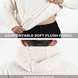 เสื้อฮู้ดดี้ลายพรางไซส์ใหญ่สำหรับผู้ชาย สไตล์สตรีทแวร์ ทรงบาน  โพสต์โดย Dress Sports - Product Image 3