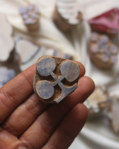 Bloc d'impression en bois de Noël |   Blocs d'impression indiens pour tissu, papier et argile - Product Image 4