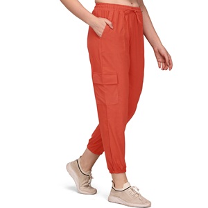 Pantalones Cargo Jogger personalizados para mujer, elásticos ligeros de secado rápido para Yoga Fitness ropa deportiva Pantalones - Product Image 3