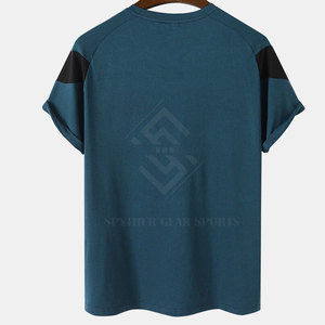 Camiseta de Hombre Sólida, Transpirable y Fácil de Usar, Tejido de Poliéster/Algodón, Secado Rápido y Ecológica, para Uso en Exteriores, Estilo Casual - Product Image 2