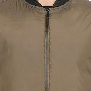 Chaqueta Bomber de Invierno para Hombre, Estilo Urbano, Gruesa, de Tejido Softshell, con Cuello Alto, Cierre de Cremallera, Impermeable - Product Image 6