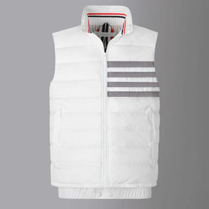 Chaqueta de lujo para hombre, nuevo chaleco sin mangas, moda de invierno, abrigo ajustado informal, ropa de marca de lujo, chaleco acolchado de algodón para hombre, talla grande - Product Image 2