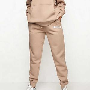 Pantalon de jogging pour femme d'hiver, streetwear, respirant, 100% coton, taille haute, cordon de serrage, ajustement parfait, haute qualité - Product Image 1