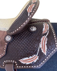 Silla de Montar Inglesa/Estilo Western de Cuero Premium Hecha a Mano, Diseño Exclusivo, Duradera y Cómoda, para Carreras, con Base de Madera/Plástico, Venta al Por Mayor, Alta Calidad - Product Image 2