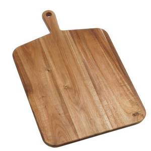 Planche à découper en bois massif, planche à découper polyvalente en bois avec trou de suspension |   Planche à découper de qualité professionnelle pour la cuisine - Product Image 2
