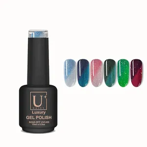 YOUGEL New Beautiful Interesting Free Sample UV/LED Soak off Color Changing gel as temperature changing for Nail Art