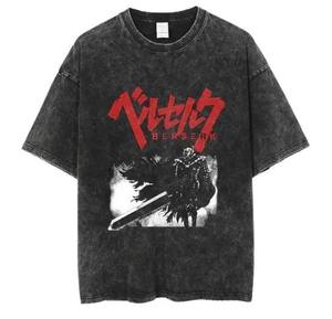 Vente chaude T-shirts surdimensionnés pour hommes 100% coton de qualité supérieure Full All Screen Print Graphic OEM Customizable Jersey High - Product Image 3