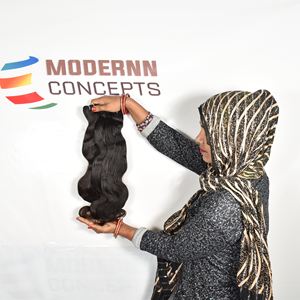 Extensiones de cabello humano vietnamita de alta calidad virgen crudo cutícula alineada 8-32 pulgadas Bodywave peluca sin piojos rizo Natural 8 pulgadas - Product Image 6