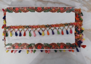 เทปลูกไม้คอตตอนประดับทำด้วยมือสำหรับโครงการหัตถกรรมดีไซน์เสื้อผ้าแบบ DIY ซัพพลายเออร์ขายส่งจำนวนมากพร้อม - Product Image 3