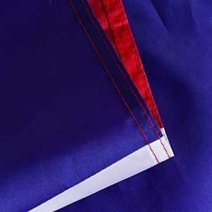 Paquete de 2 Banderas de EE. UU. TOPFLAGS Betsy Ross, 3x5, para Exteriores, 13 Estrellas, Colonias, 135g, 1kg, Lona con Cabezal y 2 Ojales de Latón - Product Image 2