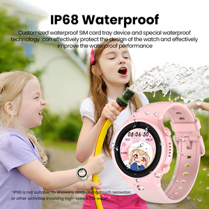 Lagenio สมาร์ทวอทช์สำหรับเด็ก4G L41E โทรศัพท์ผ่าน WiFi GPS ติดตาม IP68กันน้ำ - Product Image 3