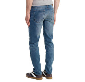 Pantalones Vaqueros de Mezclilla para Hombre, Diseño Personalizado al por Mayor, Estilo Urbano, Corte Medio, Ajuste Regular, Lavados - Product Image 3