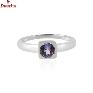 Anillo de Tanzanita de Plata de Ley 925 con Piedras Preciosas de Alta Calidad, Diseño Elegante, Caja de Regalo, Disponible en Existencia - Product Image 3