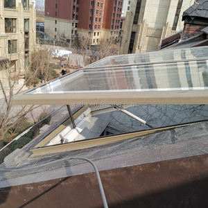Meilleur puits de lumière d'accès commercial pour balcon résidentiel, toit à pente ouverte avec électrique, automatique, prix bon marché en vente - Product Image 6