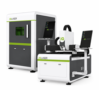 Machine de découpe laser à fibre CNC JQLASER 6060 pour la découpe de tôles et les composants électriques de précision