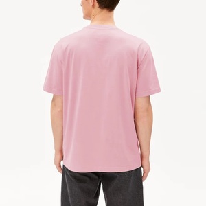 Nueva Llegada: Camiseta de Manga Corta para Hombre, 220g, Algodón, Cuello Redondo, Color Sólido, Ecológica, Secado Rápido, Estilo Casual Holgado, Gran Venta - Product Image 2