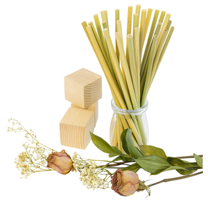 Pailles en herbe biodégradables à 100 %, écologiques, jetables, personnalisées, emballées individuellement, pailles à boire organiques en provenance du Vietnam - Product Image 6