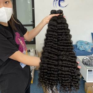 Tejido de pelo Remy virgen de alta calidad, fabricante de Vietnam, Wavt de agua profesional, máquina de pelo Camboyano de muchas longitudes, trama Doble - Product Image 5