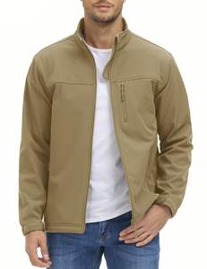Chaquetas con Logotipo Personalizado, Chaqueta Táctica Personalizada, Chaqueta Cortavientos de Senderismo Softshell para Hombre - Product Image 3