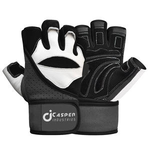 Gants d'entraînement demi-doigts pour hommes en néoprène respirant avec logo personnalisé pour le fitness, l'haltérophilie et le sport vente en gros - Product Image 1